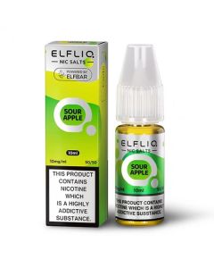 Lichid ELF BAR ElfLiq Salt 10ml 10mg - Sour Apple