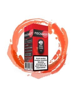 Shot Nicotina Nicshot Guerra Flavors 10ml - 20mg - 50VG-50PG