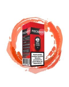 Shot Nicotina Nicshot Guerra Flavors 10ml - 20mg - 70VG-30PG