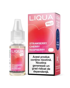 Lichid Liqua Salt 10ml - Strawberry Cherry Raspberry