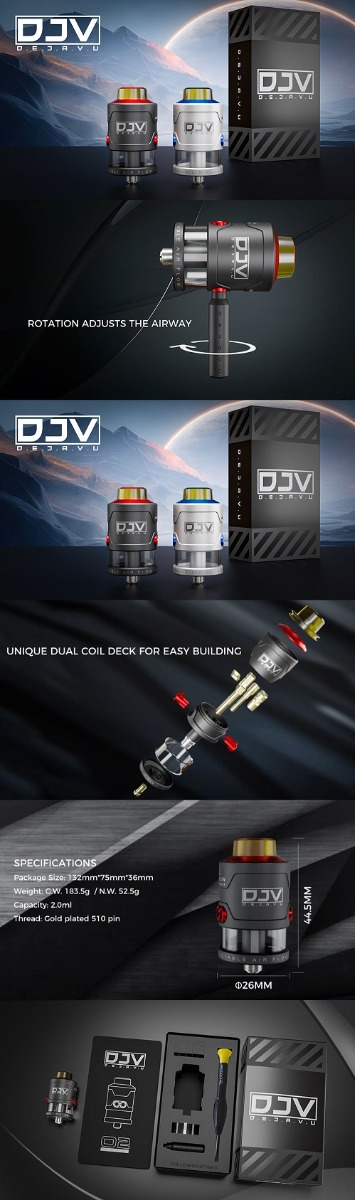 Specificatii atomizor Veepon DJV V2 RDTA